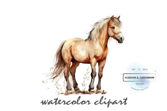 Download Horse Drawing Watercolor Clipart - Watercolor Collection