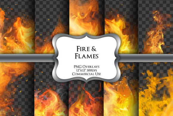 Download Fire Overlays Transparent PNG Graphics - Transparent png Collection