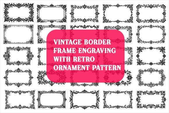 Download Elegant Floral Border Vector Design - Premium Resources