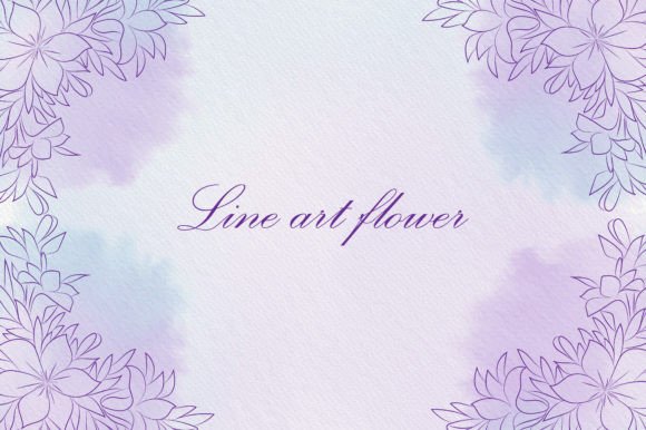 Download Beautiful Hand Drawing Watercolor Floral - Watercolor Collection