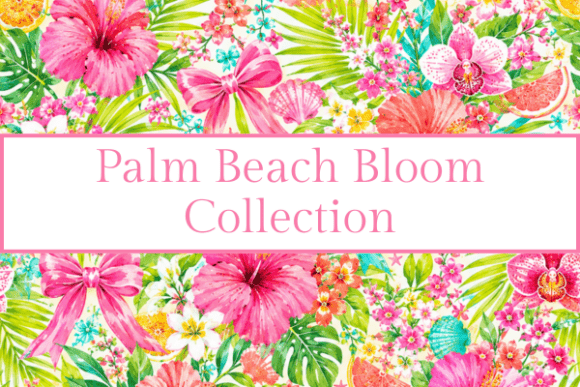 Download Palm Beach Bloom Watercolor Clipart - Watercolor Collection
